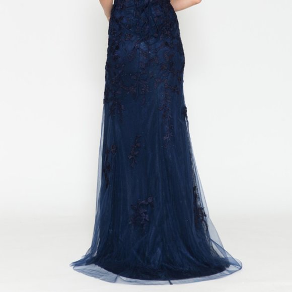 Wedding Bridal Sleeveless Party Formal Prom Long Maxi Lace up Back Dress ас7014 - Picture 5 of 9